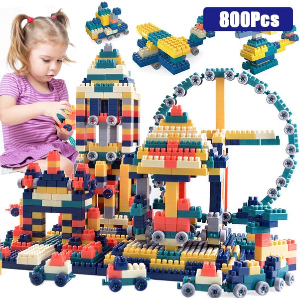 

DIY Building Blocks Big Size Brick Bulk Bricks Base Plates Compatible with various brands Kids Educational Toys For Children