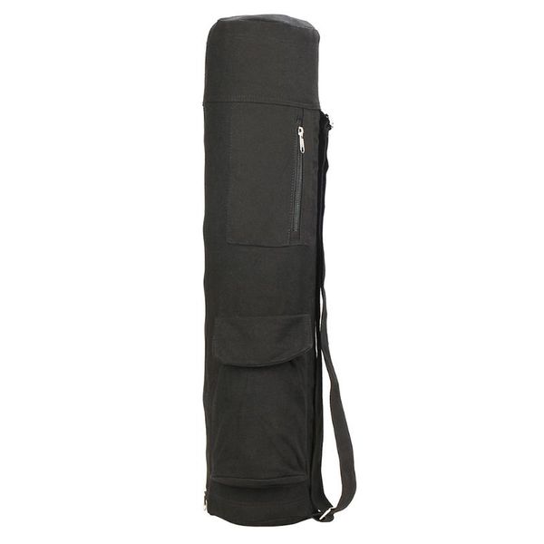 

outdoor bags canvas yoga mat bag sport large capacity full zip carry sling zj55