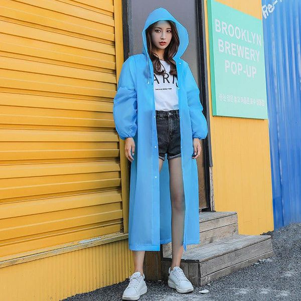 

raincoats fashion waterproof raincoat poncho outdoor men women clear jacket hooded capes ponchos capa de chuva bc50rc