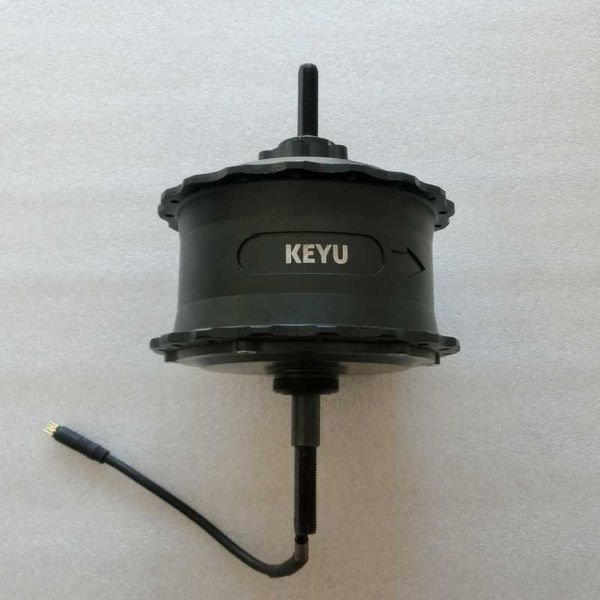 

electric bicycle keyu fat e-bike motor 48v500w/800w gear waterproof, Silver;blue