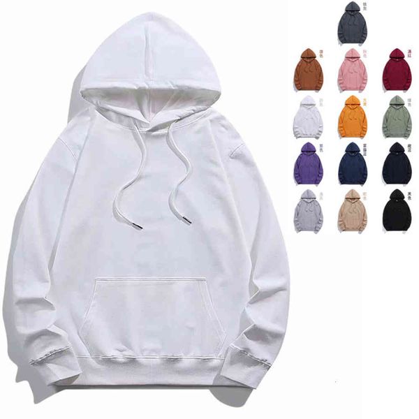 

cotton hoodie men's spring and thin high street fashion versatile large coat, Black