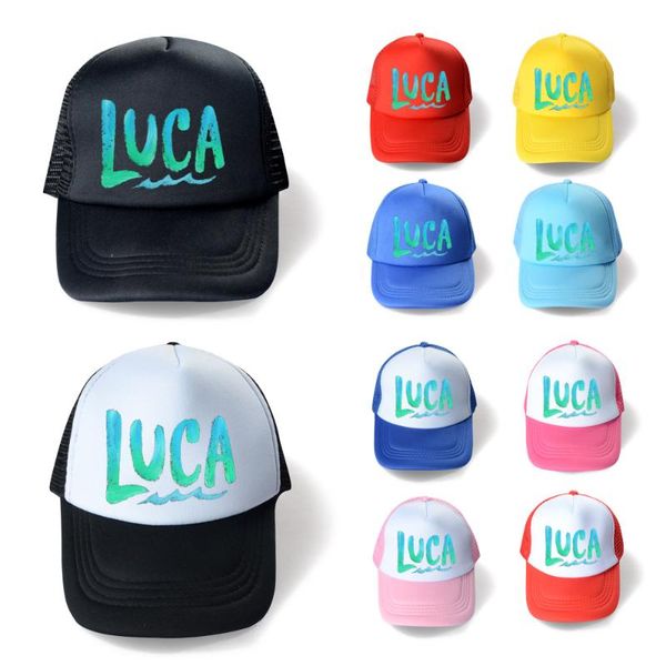 

caps & hats adjustable luca alberto sea monster baseball snapback hip hop hat summer outdoor mesh sun gorras streetwear bone, Yellow