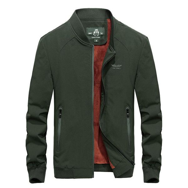 

men's jackets 2021 autumn winter casual solid fashion youth baseball clothing large plus velvet jacket men overcoat arrival, Black;brown