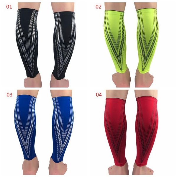 

sports socks 1pc polyester wrap legwarmers sport protection sleeve cover spandex latex anti-slip breathable compression, Black