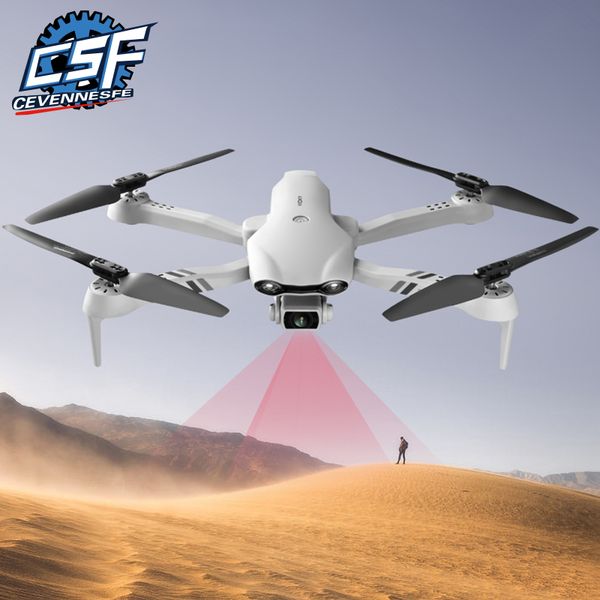 

2021New F10 Drone 4K HD dual camera 5G GPS with WIFI wide angle FPV real-time transmission distance 2km Rc Foldable Toy VS906