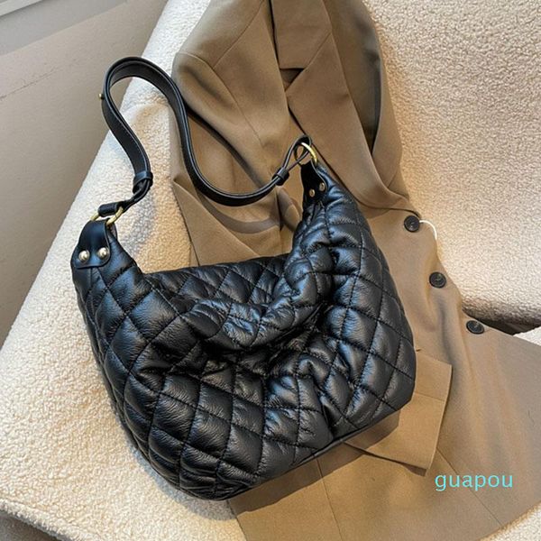 

evening bags luxury shoulder for women soft leather corssbody bag winter large capacity designer handbag lady brand cotton