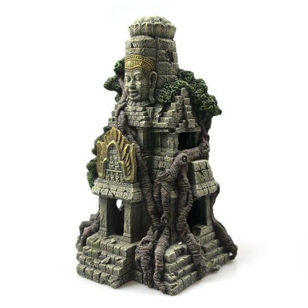 

vietnamese temple fish tank landscaping ornament simulation crafts aquarium decorations