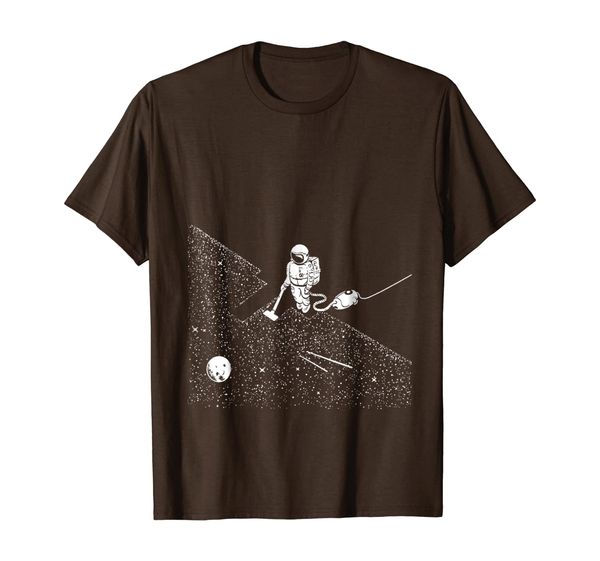 

space vacuuming t-shirt, White;black