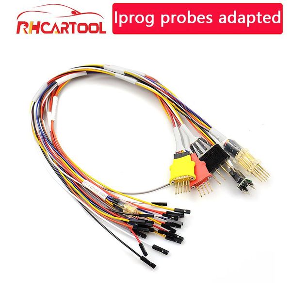 

est obd2 diagnostic probe adapters for in-circuit ecu cables works iprog 5 probes without soldering xprog iprog+ tools