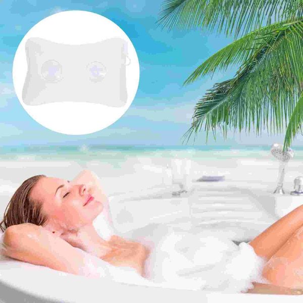 

other bath & toilet supplies 1pc 3d mesh pillow practical sucker bone shape bathtub spa
