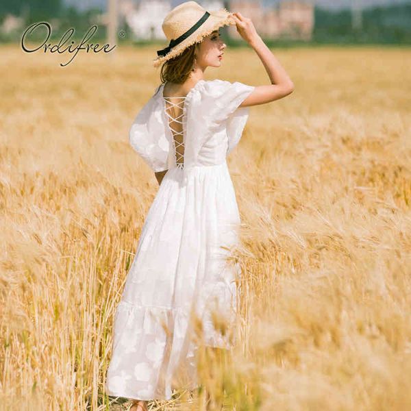 

summer women long white beach lace up backless maxi chiffon dress 210415, Black;gray