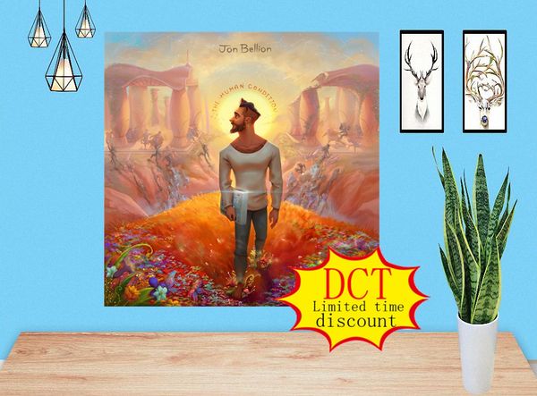 

the human condition jon bellion album poster music cover silk art print