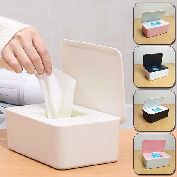 

plastic tissue box environmental home container towel napkin holder case for office decoration boxes & napkins