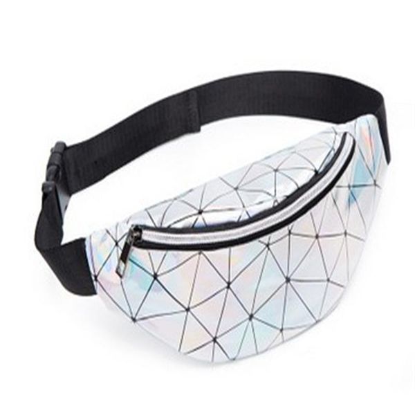 

women travel waist packs fanny pack money belt wallet glitter multicolor bum bag pouch bags