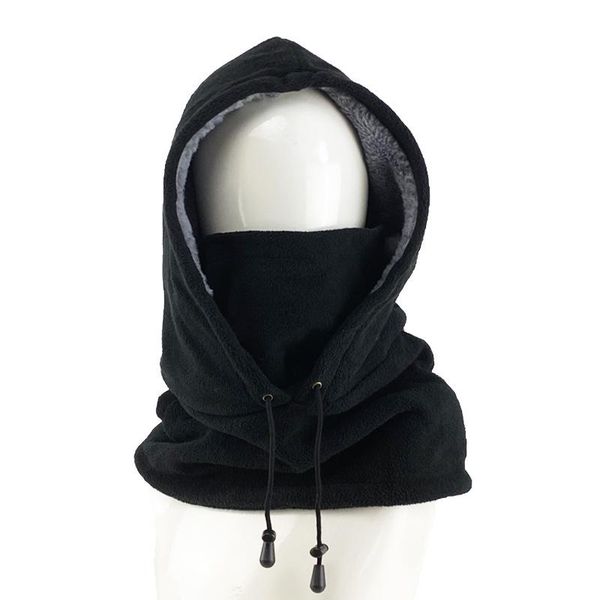 

beanies full face mask fleece cap balaclava neck warmer hood winter sports ski men women tactical outdoor