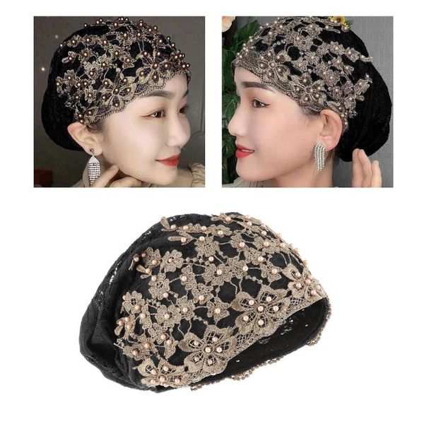 

beanie/skull caps soft women lace beanie jacquard cancer hat summer breathable slouchy, Blue;gray