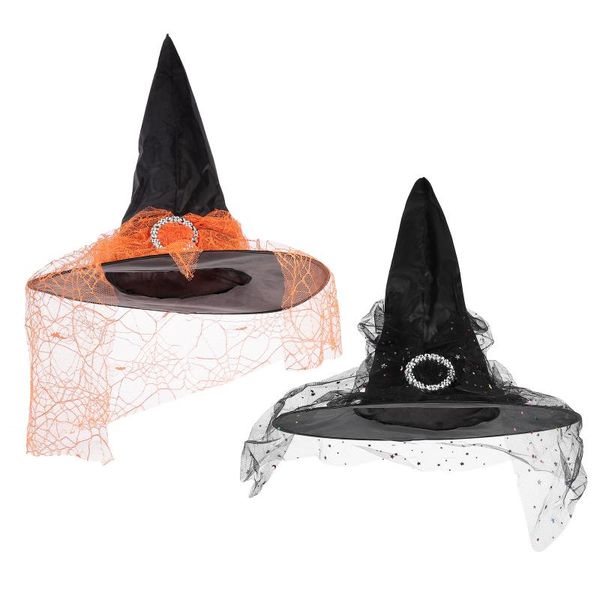 

party hats 2pcs witch hat yard decoration costume accessory