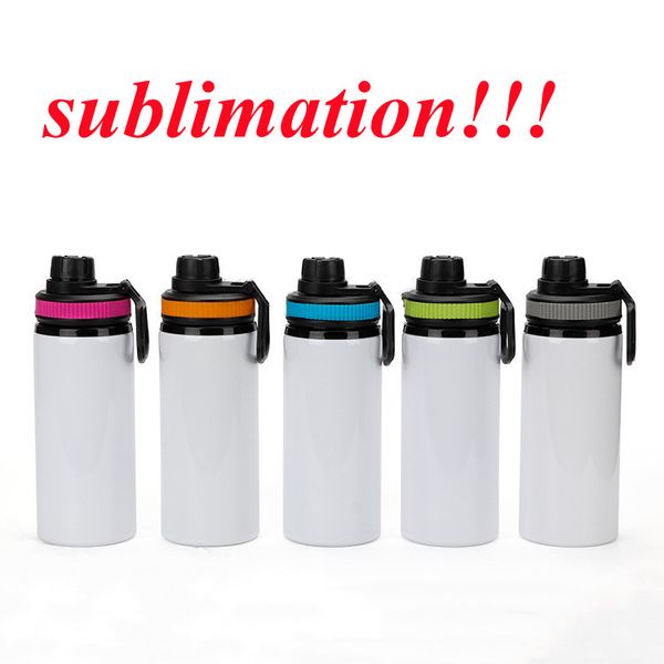 

20oz sublimation kids water bottle aluminum leak proof sports tumbler for camping travel office and outdoor