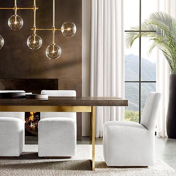 

modern glass bubble chandelier lamp for kitchen dining room shopping mall bar italian black rose gold pend chandeliers