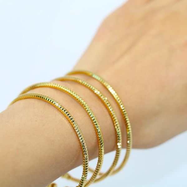 

bangle 6 pçs africano prata ouro cor pulseira & branco dubai nupcial jóias presente árabe, Black
