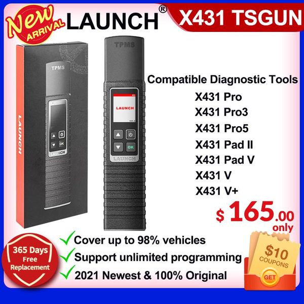 

code readers & scan tools x431 tsgun 2021 diagnostic tool tpms tire pressure monitoring inspection sensor work with x431-v/v+/pro3s