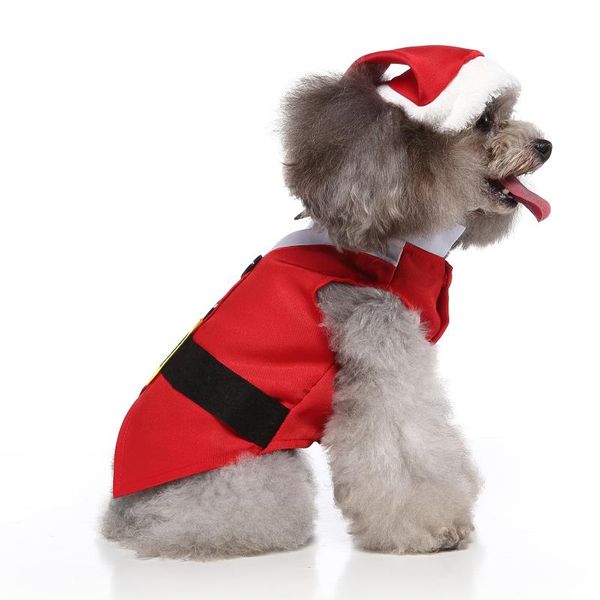 

cat costumes pet costume polyester funny dog clothes includes hat and halloween christmas party cosplay dress-up accessory for
