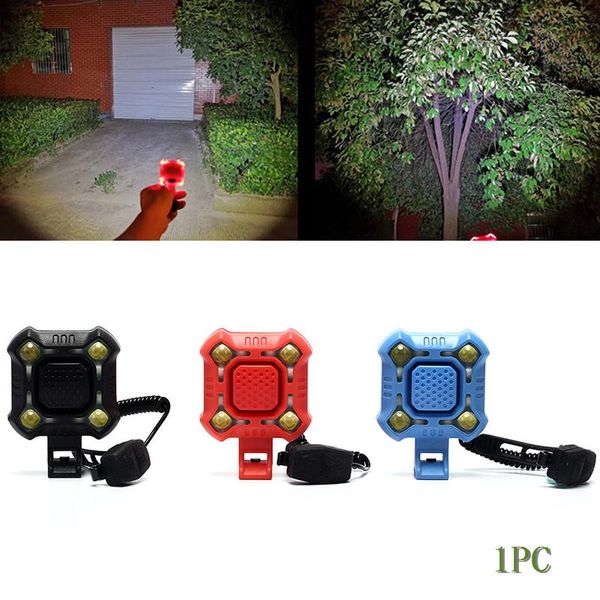 

bike horns 2 in 1 bicycle horn+light usb charging front handlebar electronic horn lamp waterproof bells ring