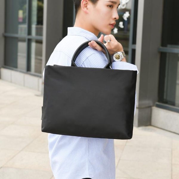 

briefcases, handbags, horizontal bags, casual korean version, computer men's large-capacity business bags lrmre