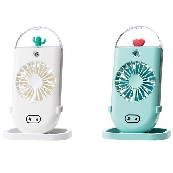 

water mist fan usb rechargeable portable air conditioning office electric fans