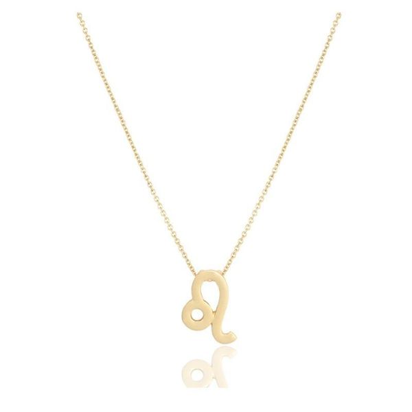 

pendant necklaces the 12 zodiac signs ins women card star necklace clavicle jewelry stainless steel, Silver