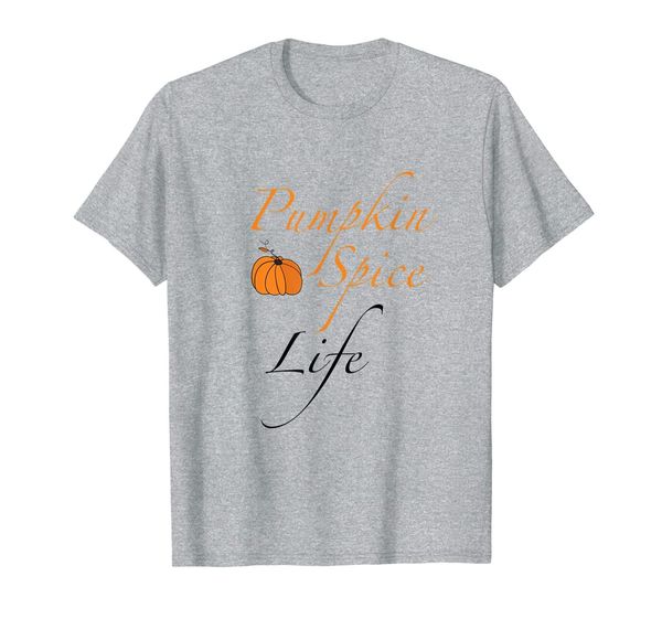 

pumpkin spice latte life coffee fall t-shirt, White;black