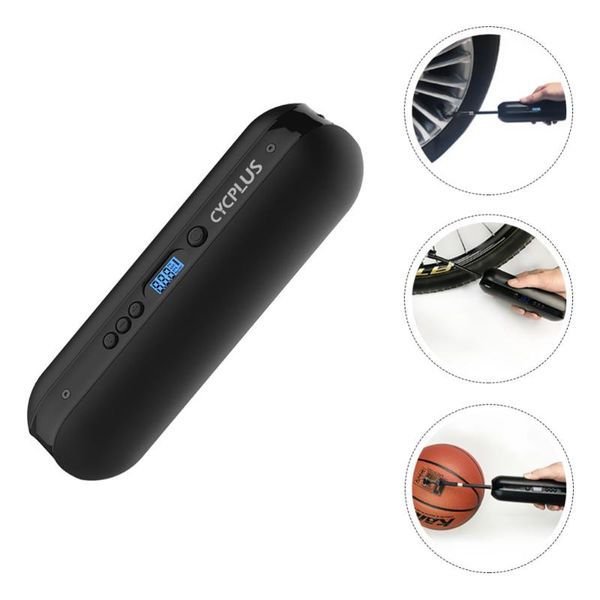 

inflatable pump 1 set smart tire inflator rechargeable air mini 150psi