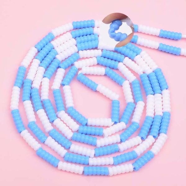 

jump ropes bamboo joint segmented rope beginner soft beaded outdoor fitness equipments kids pvc professional skipping