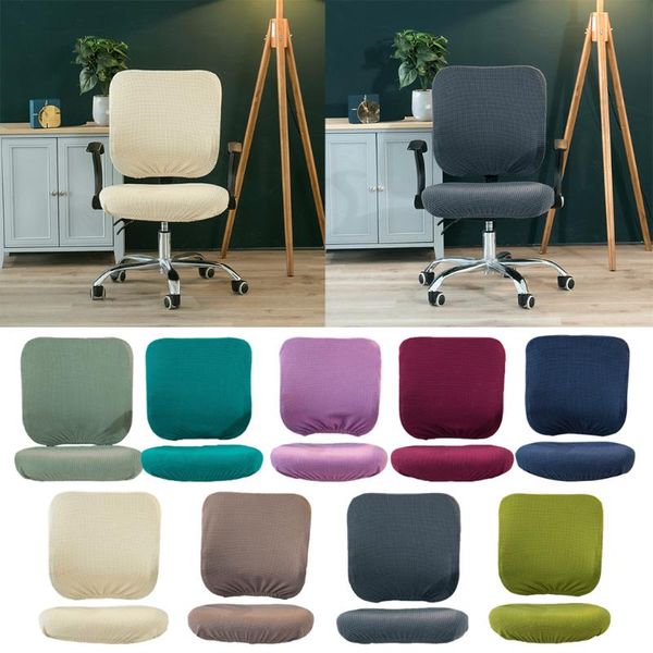 

universal stretch office computer chair cover swivel seat slipcover decor covers