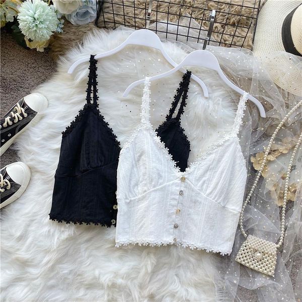 

women's tanks & camis summer appliques solid ladies crop casual sleeveless female short style strapless women tees, White