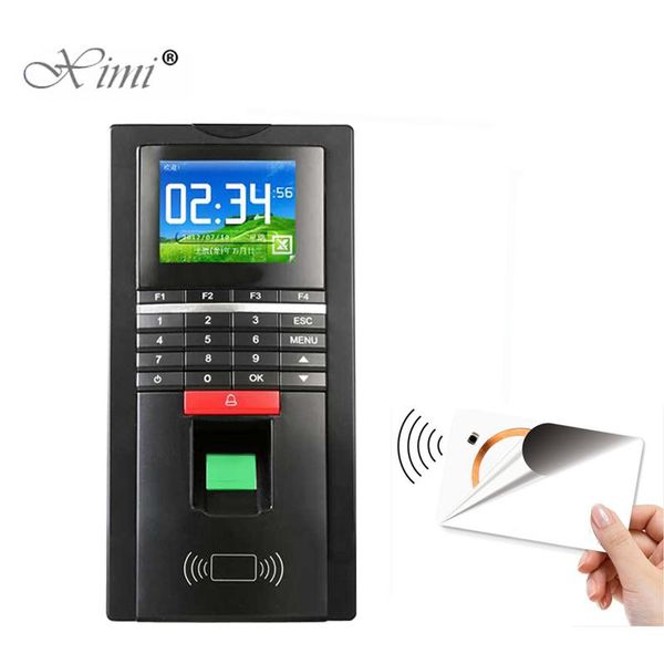 

realand mf131 biometric fingerprint door access control system and time attendance with 13.56mhz ic card reader&software