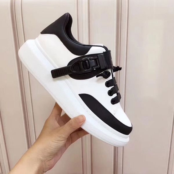 

with box luxury velvet men's and women's designer white shoes espadrilles platform super casual size 35-40, Black