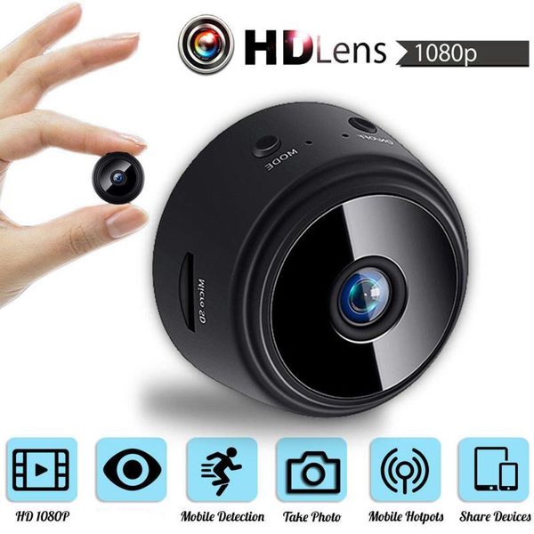 

mini cameras a9 1080p camcorders night vision full hd wifi wireless web camera ip smart home security office conference