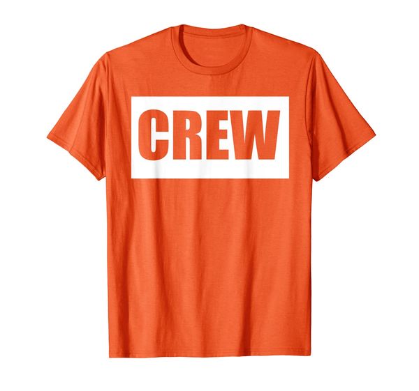 

crew security event worker store concert t-shirt unisex, White;black
