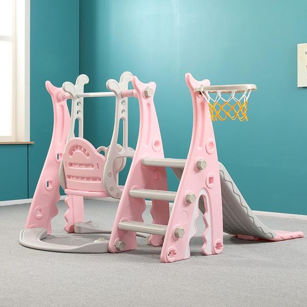 

baby slide swing combination indoor family kindergarten playground small multi-functional adjustable outdoor games & activities