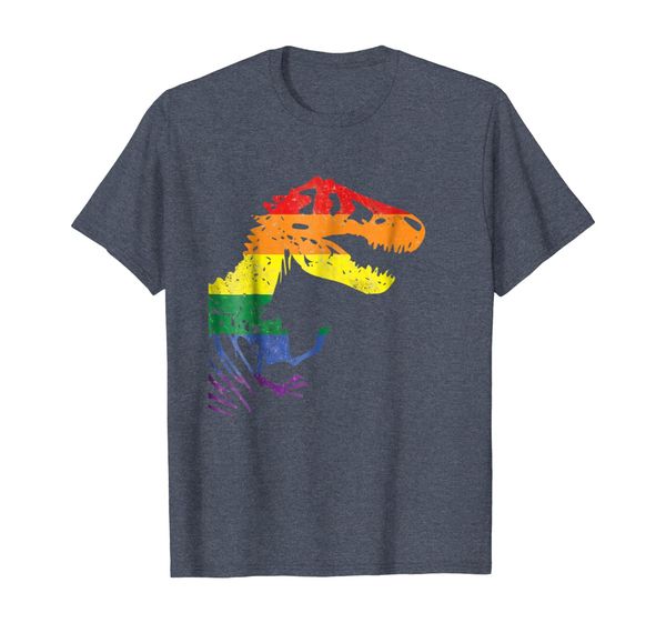 

LGBT Dinosaur T Rex Pride Equality Vintage Distressed Shirt, Mainly pictures
