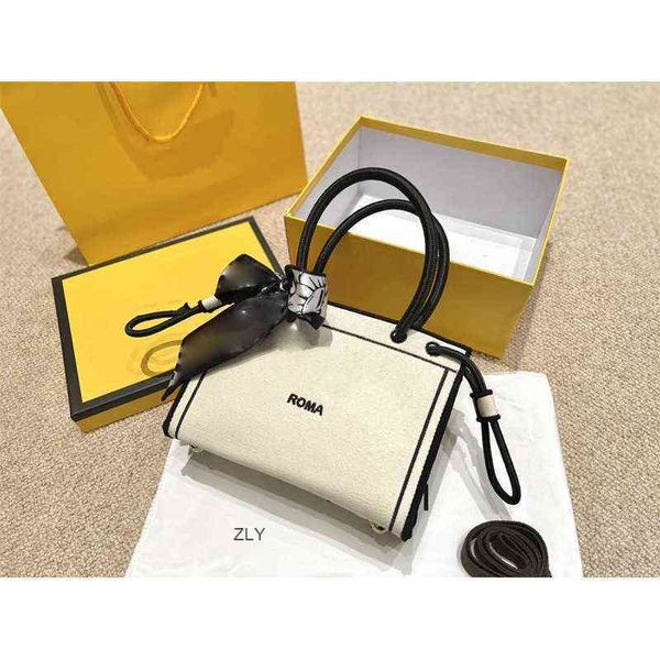

new style canvas shopping bag fenjia letter printing large capacity practical simple casual women's hand valentine's day zly bags