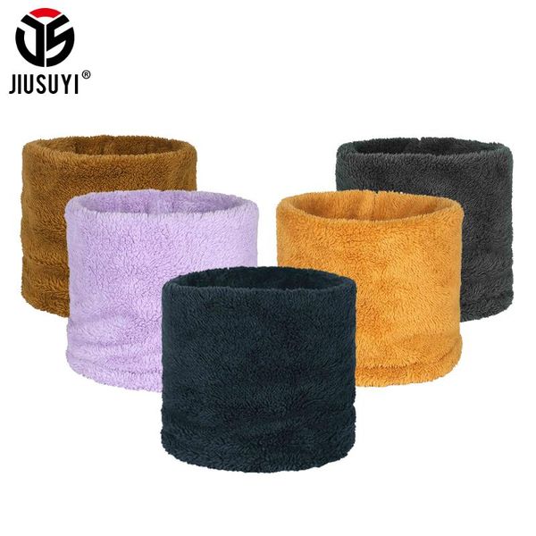 

scarves winter windproof fleece tube bandana soft scarf mask half face cover ski snowboard warmer neck gaiter fashion women men, Blue;gray