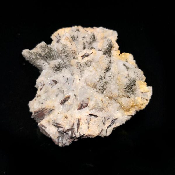 

174g a5-6sun natural stone quartz huebnerite pyrite mineral crystal specimen decoration from yaogangxian hunan province china decorative obj