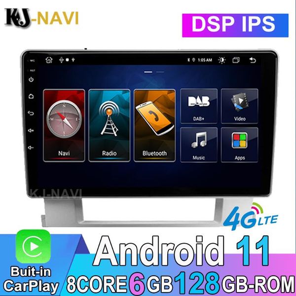 

car video 6+128gb carplay android 11 for excelle 2 2009 - 2021 astra j radio auto gps navigation multimedia