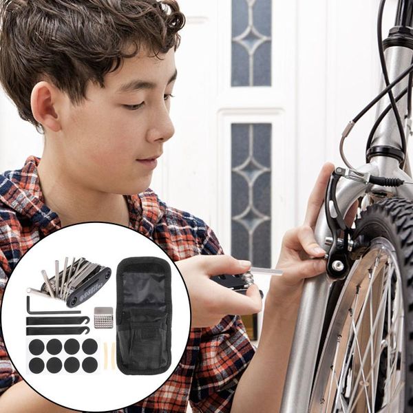 

tools 1 set multi-function bike tire repair cycling device kit