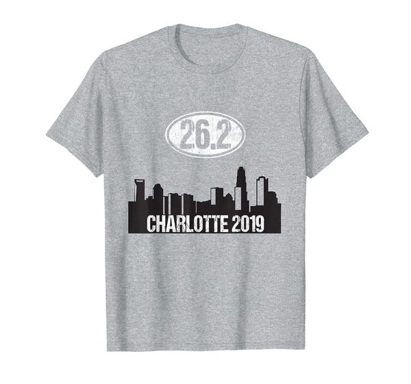 

26.2 Marathon Charlotte Runner Gift 2019 Jogger T-Shirt, Mainly pictures