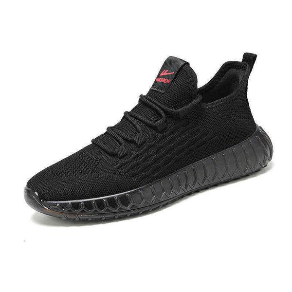 

huili flagship store national fashion sho summer men's sports black breathable running