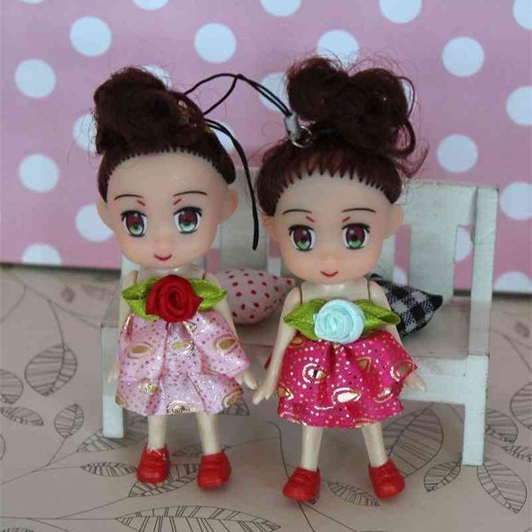 

10cm qimeng pendant cloth crafts doll children's toy