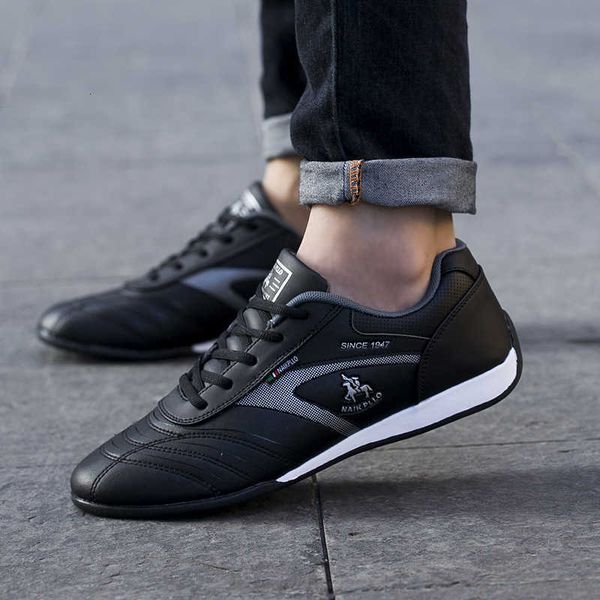 

2021 fashion outdoor casual shoes personalized light men's sports round head low lace up